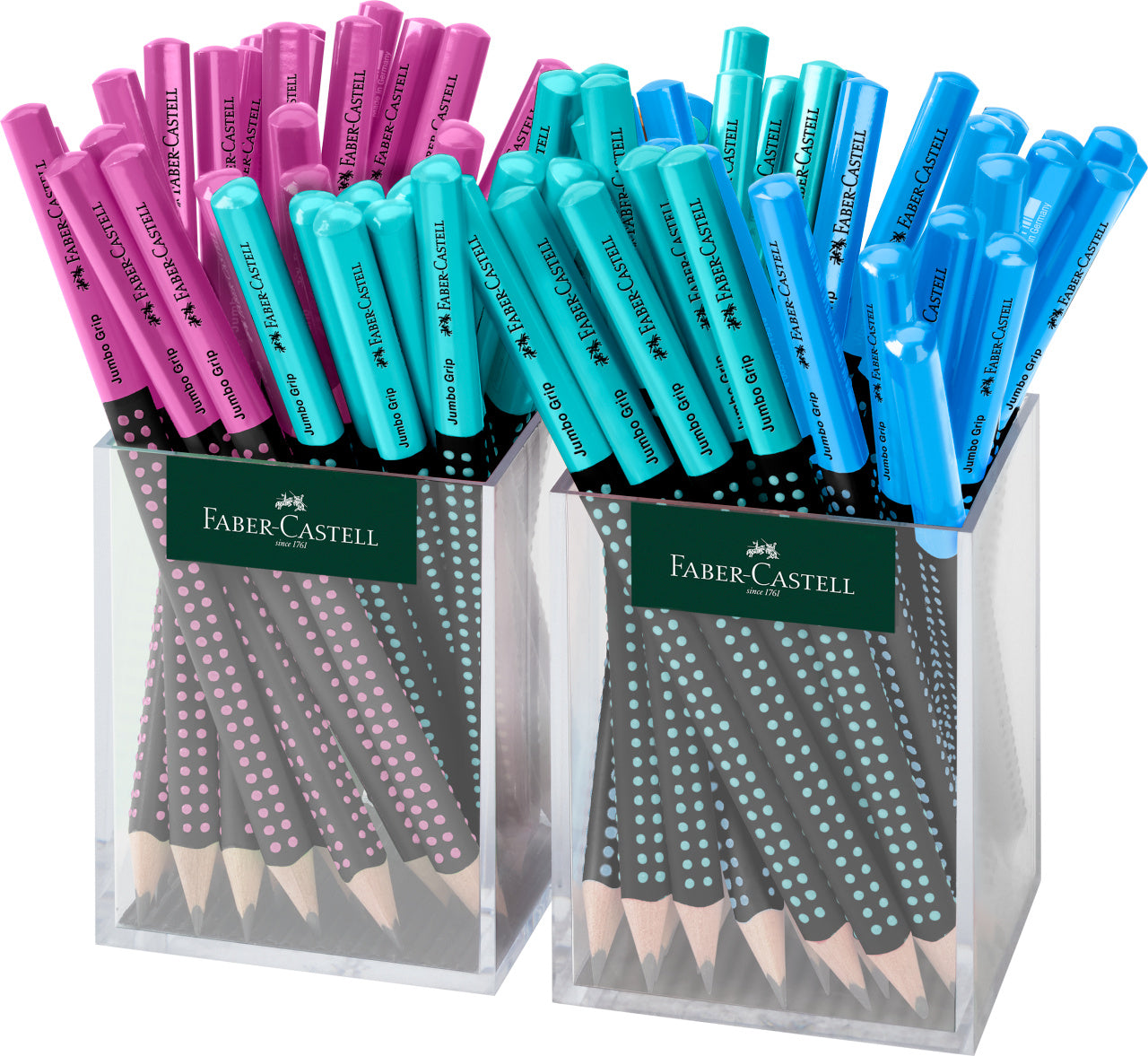 CREION GRAFIT JUMBO GRIP TWO-TONE 2*36 CUT PLASTIC FABER-CASTELL CREION GRAFIT JUMBO GRIP TWO-TONE 2*36 CUT PLASTIC FABER-CASTELL